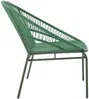 Vente-unique - ALIOS Gartensitzgruppe Harz GrünGrün - B 78 cm x H 80 cm x L 115 cm Bild 4
