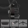 Dowinx Gaming-Stuhl Dowinx Luxuriöser Gaming Stuhl Ergonomisch aus PU Leder (Packung), Massage-Lendenstütze & Fußstütze, Verstellbarer Bürostuhl 90°-170° Bild 4