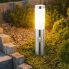 6x LED Wegelampe, Edelstahl, Bewegungsmelder, IP44, H 45cm Bild 4