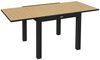 Outsunny Gartentisch Erweiterbarer Esstisch für 6 Personen (Terrassentisch, 1-St, Balkontisch), bis 70 kg belastbar Aluminium Gelb 81,162 x 80 x 75 cm Bild 2