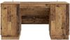 vidaXL Schreibtisch mit Regal Altholz 142,5 x 50 x 75 cm Holzwerkstoff 3414628 Bild 4