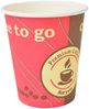 vidaXL 1000 Stk. Einweg-Kaffeebecher Pappe 240 ml (8 oz) 30085 Bild 3