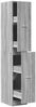 vidaXL Apothekerschrank Grau Sonoma 30x41x174,5 cm Holzwerkstoff 3309632 Bild 2