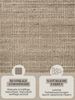 HANSE Home Teppich Jaipur Juteteppich, als Läufer und in Rund, rechteckig, Höhe: 10 mm, 100% Naturfaser, Wohnzimmer, Esszimmer, Schlafzimmer, GRS Bild 4
