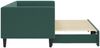 vidaXL Tagesbett Ausziehbar Dunkelgrün 80x200 cm Samt 3196686 Bild 4