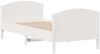 vidaXL Massivholzbett ohne Matratze Weiß 90x190 cm Kiefernholz 3301810 Bild 5
