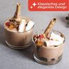 KONZEPT Dessertschale 6/12er Set Dessertgläser 150ml, transparente Dessertschalen aus Glas, (Set, 6-tlg), für Tiramisu, Panna Cotta, Eis, Pudding, Joghurt-Müsli Bild 4