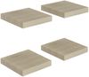 vidaXL Schwebende Wandregale 4 Stk. Eichefarben 23x23,5x3,8cm MDF 323867 Bild 2