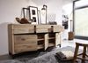 Sideboard Wildeiche 175x45x85 bianco geölt VILLANDERS #208 Bild 3