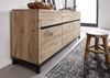 Sideboard Wildeiche 175x45x85 bianco geölt VILLANDERS #208 Bild 4