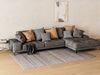 Kelim Teppich - Trendy - Toska 290 x 190 cm - grau Bild 4