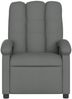 vidaXL Massagesessel Dunkelgrau Stoff 371740 Bild 4