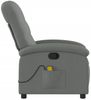 vidaXL Massagesessel Dunkelgrau Stoff 371740 Bild 5