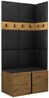 Garderoben-Set Monati I, Artisan Eiche / Artisan Eiche + Schwarz, Farbe: Soft 011 Bild 3