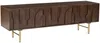 Vente-unique - MIZORAM TV unit Holz, Platte Braun - B 40 cm x H 50 cm x L 160 cm Bild 3
