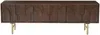 Vente-unique - MIZORAM TV unit Holz, Platte Braun - B 40 cm x H 50 cm x L 160 cm Bild 2
