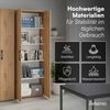 Bellamio 'Apol' Mehrzweckschrank, Eichenoptik, 176x33x60 cm, Aktenschrank mit 5 höhenverstellbaren Ablagefächern Bild 5