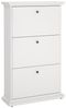 ebuy24 Schuhschrank Venedig Schuhschrank mit 3 Klappen in weiß. Bild 4