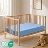 Buymax Spannbettlaken Babybett Kinderbett 60x120cm 70x140cm, Jersey 100% Baumwolle, Gummizug: Rundumgummi, (1 Stück), bis 15 cm Matratzenhöhe, weich, atmungsaktiv, hautfreundlich Bild 2
