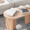 vidaXL Couchtisch Natur 80 x 39,5 x 35 cm Massivholz Kiefer 873541 Bild 5
