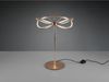 Moderne LED Tischlampe CHARIVARI Messing matt, Höhe 50cm Bild 5