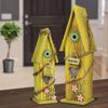 LED-Deko-Vogelhaus 30cm Vogelhäuschen Nistkasten Brutkasten Holzdeko Leuchtdeko Bild 4