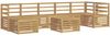 vidaXL Outdoor-Sofagarnitur 8 pcs Weiß 59 x 59 x 37 cm 3392214 Bild 2