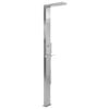 vidaXL Gartendusche Edelstahl Quadratisch 48200 Bild 3