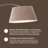 Brilliant Leuchten No. 92712-20 Brok Bogenstandleuchte 1-flammig 2m E27 taupe Bild 2
