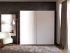 Schwebetürenschrank >HOME NOOK< 12 Böden, in Weiss - 200,1x210x39,1cm (BxHxT) Bild 2