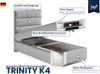 Best For Home Boxspringbett mit 7-Zonen-Bonellfederkernmatratze, Boxspringbett mit Matratze und Stauraum Bild 5
