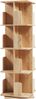 Drehbares Bücherregal Talöpintaa 129x40x40 cm Eicheoptik [en. casa] Bild 4