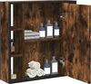 vidaXL Bad-Spiegelschrank Räuchereiche 60x16x60 cm Holzwerkstoff 842428 Bild 4