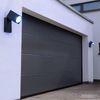 2er Set RGB LED Wandleuchte, Alu schwarz, beweglich, H 10 cm Bild 3