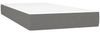 vidaXL Boxspringbett mit Matratze Dunkelgrau 120x190 cm Stoff 3269658 Bild 5