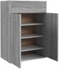 vidaXL Schuhschrank Grau Sonoma 60x35x84 cm Holzwerkstoff 815418 Bild 3