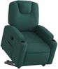 vidaXL Relaxsessel mit Aufstehhilfe Elektrisch Dunkelgrün Stoff 3204398 Bild 3