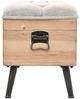 vidaXL Sitzbank mit Stauraum 110 cm Massivholz Tanne 339294 Bild 3