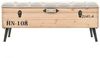 vidaXL Sitzbank mit Stauraum 110 cm Massivholz Tanne 339294 Bild 2
