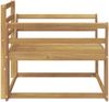 vidaXL Outdoor Mittelsofa Massivholz Akazie Weiß 3439008 Bild 4