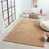 Vimoda Hochflor-Teppich Shaggy Beige, Rechteckig, Höhe: 30 mm, Läufer Langflor Wohnzimmer Einfarbig Modern Bild 3