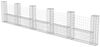 vidaXL Gabionenkorb U-Form Stahl 570×20×100 cm 142547 Bild 2
