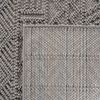 Teppium Teppich Skandinavisches Vintage-Muster auf Bouclé-Teppich, Rund, Höhe: 20 mm, Kurzflor Schlingen Teppich Grau Boucle-Loop Wohnzimmer Teppich Bild 4