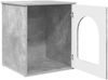 vidaXL Katzenhaus Beton 53 x 52 x 62 cm Holzwerkstoff 8000710 Bild 5