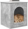 vidaXL Katzenhaus Beton 53 x 52 x 62 cm Holzwerkstoff 8000710 Bild 3