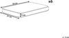 Set mit 6 Sitzkissen Geometrisches Muster TOLVE 39 x 31 cm Gelb Bild 2
