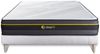 Matratze ACTIVE 160x190 cm + Bettgestell mit Lattenrost, H4, Memory-Schaum, Höhe: 24 cm, Weiß Bild 3
