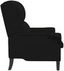 vidaXL Sessel Schwarz 76 x 94 x 102 cm Mikrofaser 42009873 Bild 5