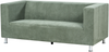 beliani 'FLORO' 3-Sitzer Sofa, Stoff grün, 74 x 83 x 179 cm Bild 4