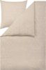 Estella Samt + Seide Flanell Bettwäsche 135x200 Andriano natur Rauten 5477-230 Bild 4